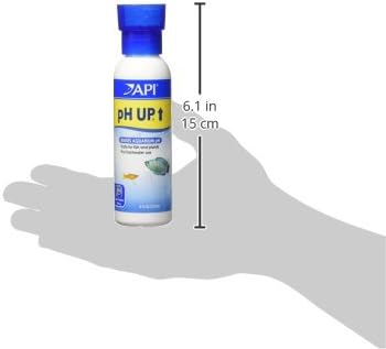 API pH UP Freshwater Aquarium Water pH Raising Solution for Fish,4-Ounce Bottle, Brown (Pack of 12)