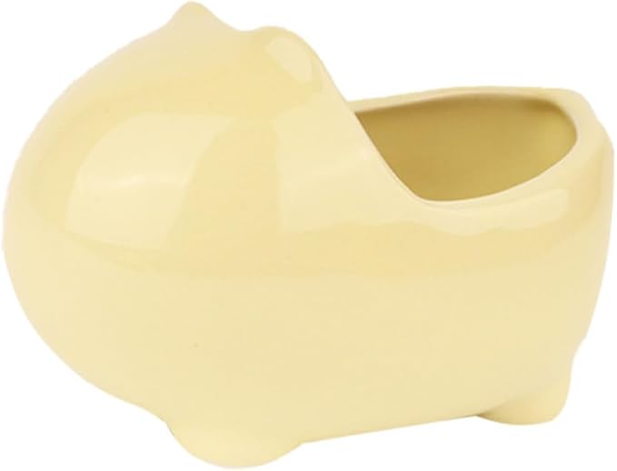 Ceramic Hamster Bath Tub Guinea Pig Bathtub Pet Dust Bath Chinchilla House Multi-Purpose Nest Bed