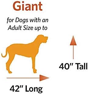 MidWest Homes for Pets QuietTime Giant Dog Bed - Cinnamon Faux Fur Bolster, Ultra-Soft and Machine Washable, Fits 54-Inch Crates and Carriers, for XXL Breed Dogs
