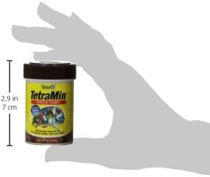 TetraMin Tropical Flakes Fish Food, 0.42 oz | Complete Daily Diet For Top-And-Mid Feeding Tropical Fish, Protein For Growth & Prebiotics for Digestion, Clear Water Formula