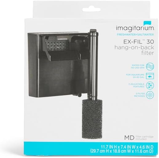 imagitarium by Petco EX-FIL 30 Hang-On-Back Filter 20-30 Gallons