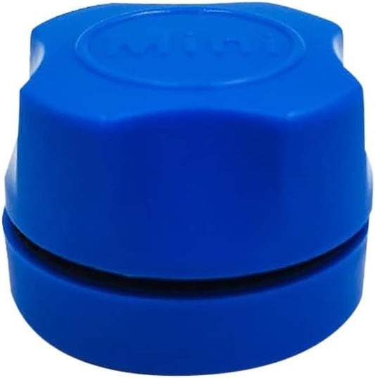 HUFFA Pet Fish Tank Brush Aquarium Accessories Cleaning Tools Magnetic Aquarium Tank Clean Glass Window Algae Scraper Cleaner Scrubber (Color : Blue)