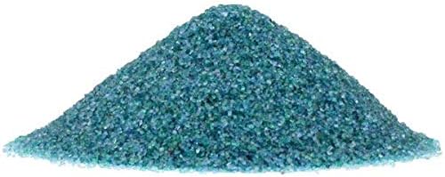 2 lbs Light Blue Caribbean Mist Fine Floral Sand for Vase Fillers, Planters and Pots, Terrariums, Aquariums, DIY, Decor, Sand Art, Fairy Garden, and Arts & Crafts