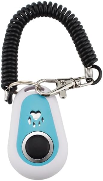 Ruconla Pet Training Clicker with 6 Pack for Dogs/Cats/Horses/Birds or Other Animals - Clickers with Strap for Training