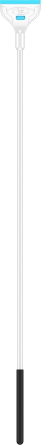 AquaBlade P - Acrylic Safe Aquarium Scraper w/ Plastic Blade, Long