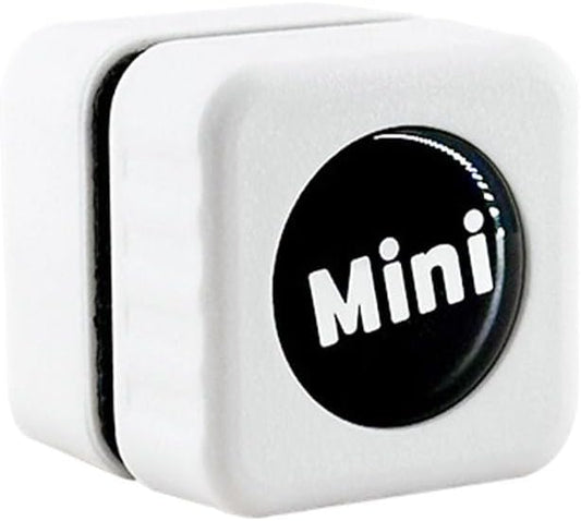 MiOYOOW Magnetic Aquarium Glass Cleaner, Mini Tank Algae Scraper, Non-Floatable, Inner and Outer Synchronized Cleaning for Small Square Fish Tanks