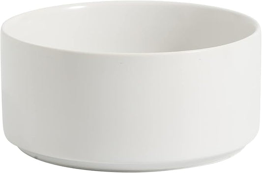 Havniva 6.1” Dog Bowl Ceramic Dog Food and Water Bowl, Durable Dog Water Bowl with Non-Slip Rubber Base Large Capacity Feeding Dishes for Small & Medium Dogs
