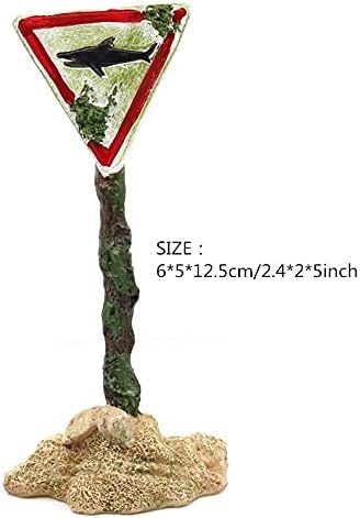 Ulalaza Aquarium Decorations Landscaping Tree Stump Hole Rock Cave Hideouts Stone Fish Tank Resin Driftwood Painted with Realistic Details Over House Supplies Castle Accessories