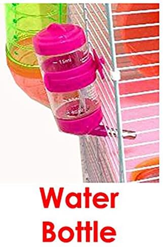 Pink Large Multi-Floors Hamster Mansion Mouse Habitat Gerbil Home Rat House Small Animal Critter Cage