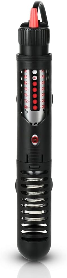 DaToo Submersible 50W Aquarium Heater Adjustable Fish Tank Heater 50 Watt
