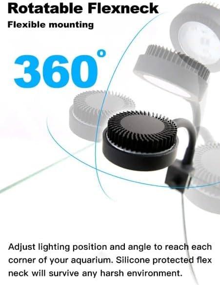 Mini Pro Freshwater Aquarium LED Light with Full Spectrum Lighting, ZL Mini Pro Fresh