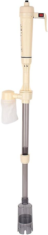 Electric Aquarium Gravel Cleaner, Yosoo Aquarium Gravel Cleaners Battery Electric Powered Fish Tank Washer Siphon Vacuum Water Changer Pump Filter (Battery Not included)