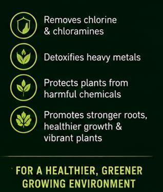 Complete Plant Dechlorinator & Tap Water Conditioner – Removes Chlorine & Chloramine for Hydroponics, House Plants and Organic Gardening - Treats up to 1000 Gallons