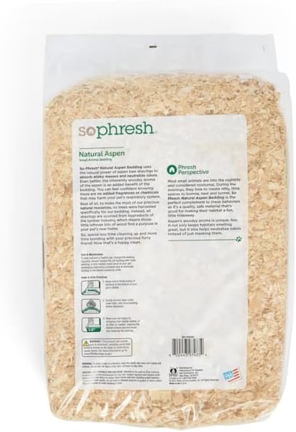 So Phresh by Petco Natural Aspen Small Animal Bedding, 56.6 Liters (3456 cu. in.)