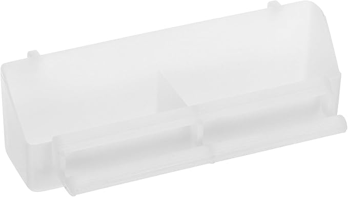 Toddmomy Automatic Bird Feeder Hanging Outdoor Bird Food Tray Anti-Splash Seed Dispenser 2pcs and Cockatiels
