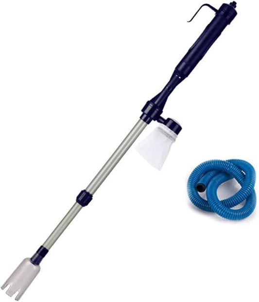 BESPORTBLE Fish Tank Gravel Vacuum Cleaner Height Battery-powered Siphon Pump for Water Changes and Aquarium Cleaning for Aquariums