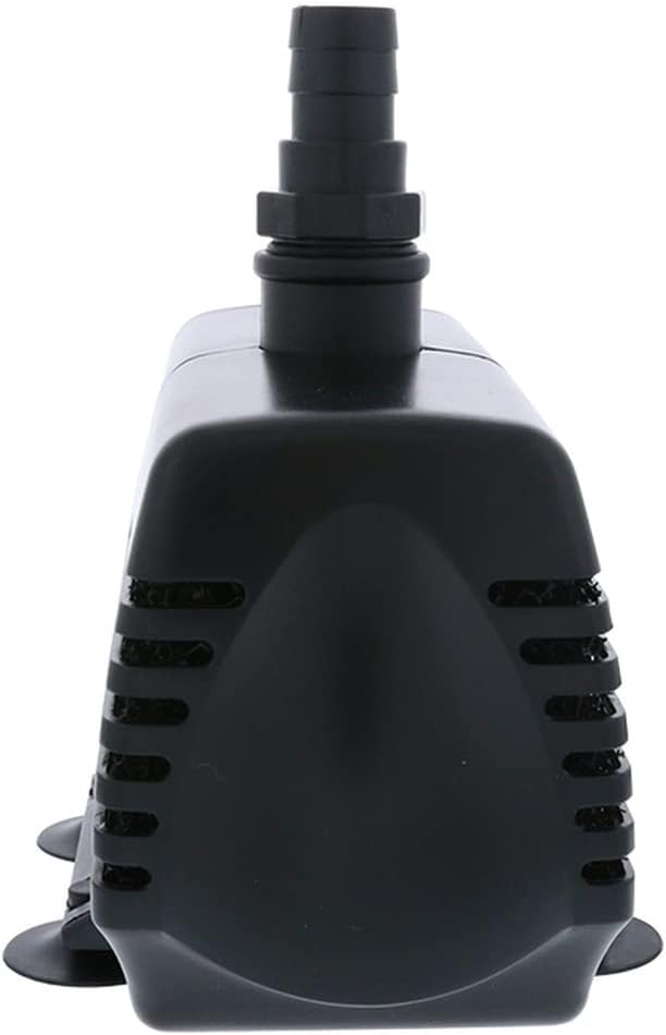 EcoPlus Eco 1056 Water Pump Fixed Flow Submersible Or Inline For Aquariums, Ponds, Fountains & Hydroponics - UL Listed, 1083 GPH, Black