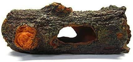 Betta Log Decaying Trunk 4.3 inches Driftwood Decor - Small Wooden Fish Tank Freshwater Decorations Aquarium Ornament Tree Plants Wood