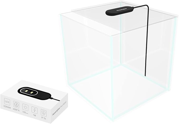 Clip On Fish Tank Light LED Flexible Aquarium Lamp for Plants | Plants & Fish Aquarium Lighting, Full Spectrum Grow Lamp, Easy Install, Safe Durable Waterproof for Freshwater, Saltwater