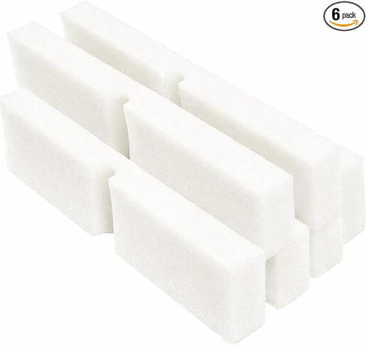 Fx4 Foam Filter Pads Replacement Compatible with Fluval FX5 / FX6 Canister Filter, Aquarium Bio Sponge Foam Filter Pads (6 Packs)