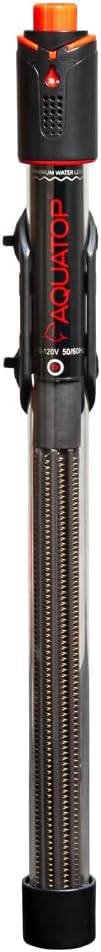 Aquatop 300W GH PRO Submersible Quartz Aquarium Heater – Adjustable Temperature Control, Durable Quartz Glass, Ideal for Freshwater & Marine Fish Tanks Up to 80 Gallons, GHPRO-300W