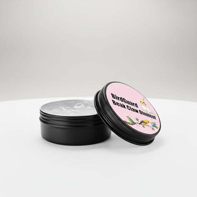 XANADU 2.5 Oz Bird Beak Oil & Feet Ointment, BirdGuard Balm for Parrot Beak Care & Cracked Claws, Moisturizing Relief for Dry Beaks & Skin, Budgies & Cockatiels
