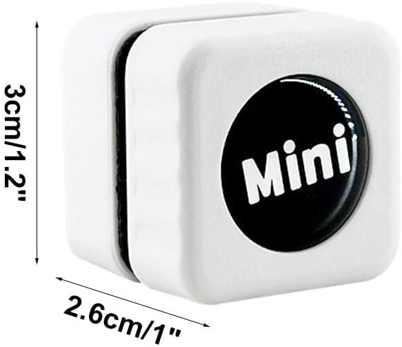 DONGKER Aquarium Mini Magnetic Cleaner,Magnet Fish Tank Alage Scraper Double-Sided Synchronous Cleaning for 0.24"/0.39" Thick Fish Tank