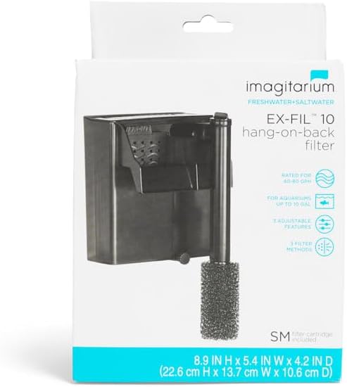 imagitarium by Petco EX-FIL 10 Hang-On-Back Filter 10 Gallons