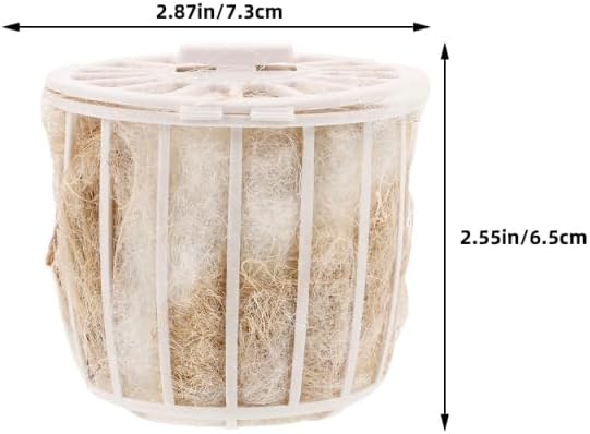 2-Pack Natural Jute Bird Nesting Material for Parakeets Canaries Finches Soft Comfortable Bird Bedding Cage Accessory for Breeding and Rest