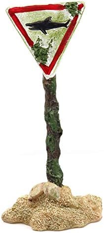 Ulalaza Aquarium Decorations Landscaping Tree Stump Hole Rock Cave Hideouts Stone Fish Tank Resin Driftwood Painted with Realistic Details Over House Supplies Castle Accessories
