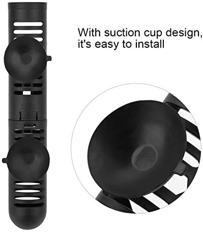GOTOTOP Fish Heater Cover Aquarium Heater Protective Case Fish Heater Guard Detachable Designed Cover with Suction Cups #3 14.37in
