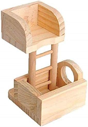 Litewoo Hamster Hideout Chewable Toys Wooden Accessories—— Ladder