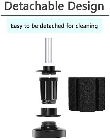AQUANEAT 9 Pack Aquarium Bio Sponge Filter Breeding Fry Betta Shrimp Nano Fish Tank (Small up to 10Gal)