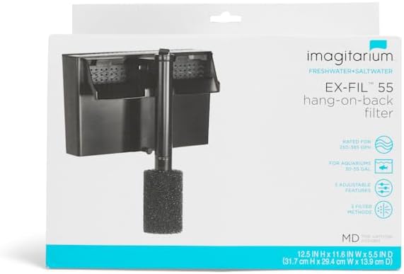 imagitarium by Petco EX-FIL 55 Hang-On-Back Filter 30-55 Gallons