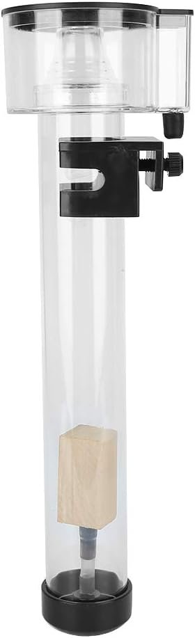Joyzan Protein Skimmer, Fish Tank Separator Aquariums Acrylic Mini Protein Oil Removal Filter Film Processor Separating Accessory External Hang Back Saltwater Farming Small Coral Aquatic Pet Supplies