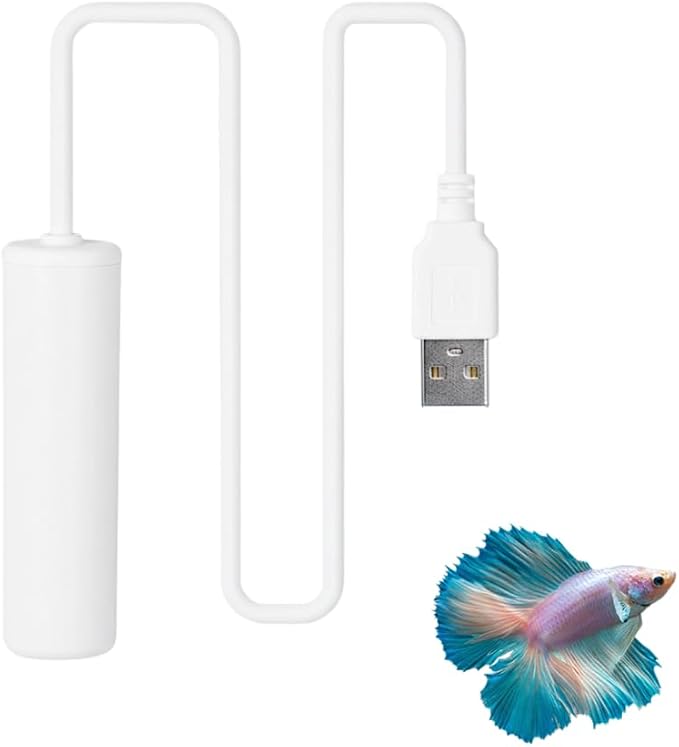 10W Super Mini Aquarium Heater, Adjustable Small Fish Tank Heater Submersible Fish Heater for Fishing Turtle Tanker Enthusiasts