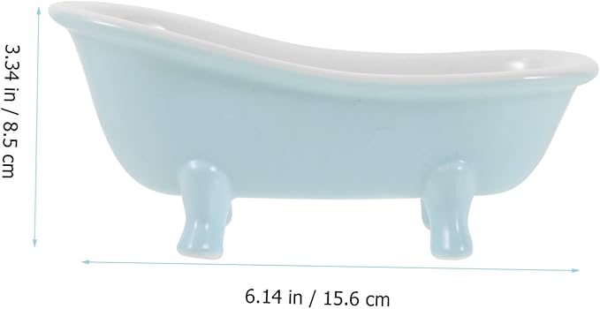 balacoo Hamster Bathtub Ceramic Bathing for Hamsters Guinea Pigs Chinchilla Dust Bath Tub