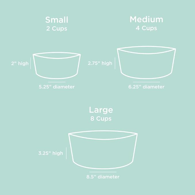 Waggo Simple Solid Dog Bowl and Dog Bowl Stand - Single Iron Stand with Single Ceramic Feeder or Water Bowl (Matte Black, Medium)