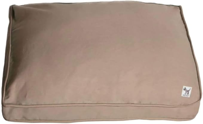 Molly Mutt Dog Crate Pad Cover, 100% Cotton Canvas Cover for Dog or Puppy Crate Bed, Durable, Washable, and Free of Harmful Chemicals, Pre-Shrunk, 36"x24"x2.5", Wild Horses