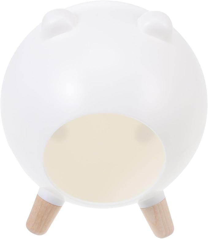 Ipetboom Ceramic Small Pet Hideout 5.1X4.3X5.5 Inch Hamster Nest Hiding House Decorative Shelter for Hedgehogs and Small Animals Indoor Use
