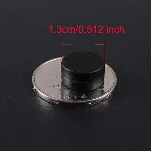 Heavy Duty Aquarium Magnet Small, Strong Neodymium Waterproof Magnets with Plastic-Coated, Samll Piece Rare Earth Magnets for Fish Tank Breeder or Isolation Box