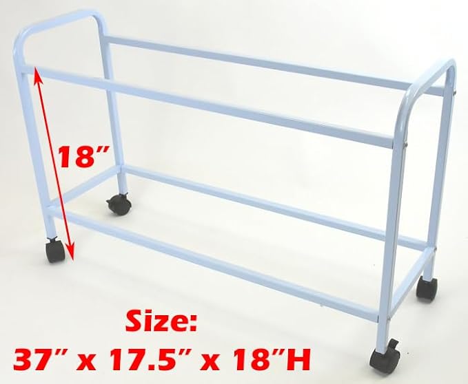 LOT of Two Extra Large 36" x 18" x 19"H Stackable Breeder Bird Flight Cage Removable Center Divider and Breeding Nest Doors with Removable Rolling Stand