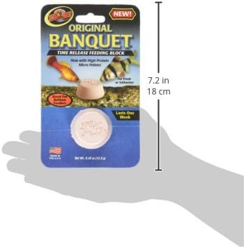 Zoo Med Original Banquet Feeding Block, 0.45-Ounce (Pack of 4)