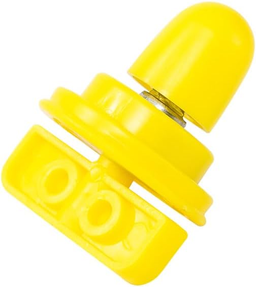 2 Pack Hamster Wheel Bearing Replacement with Tightening Knob Spinning Mechanism Axle Mount for Silent Runner Silent Hamster Exercise Wheels Chinchilla Syria Hamsters Silent Spinner Wheel