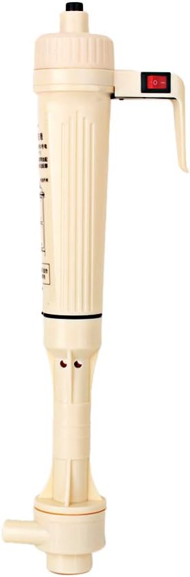 AYNEFY Electric Aquarium Gravel Cleaner, Batry Aquarium Acuum Abs Plastic Automatic Fish Vacuum, Efficient Water Siphon And Cleanup Tool, Fishtank Acuum Batry Pored For Small And Large