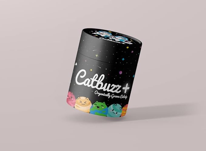 Catbuzz Plus | 3 Times the Premium and Organically Grown Catnip | Fresh | Grown by Family Farmers in USA | All-Natural | Eco-Friendly