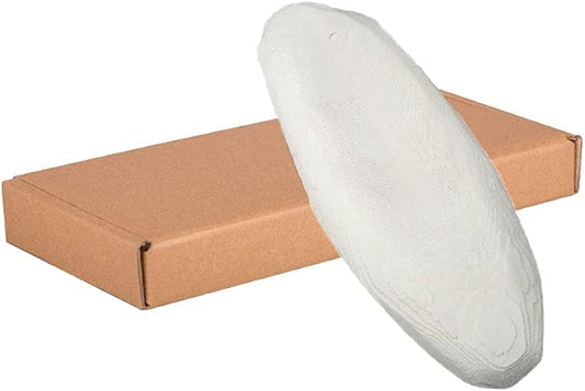 2PCS Natural Cuttlebone for Tortoise Turtles Snails Birds Cockatiels Parakeets Budgies Reptiles Small Animals(4"-4.5",Small)
