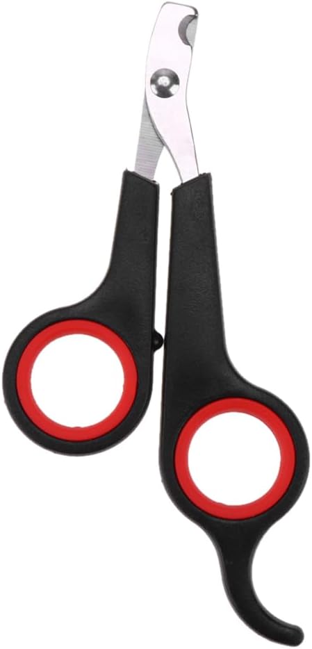 Animal & Bird Nail Clippers Upgraded Beak Trimmer Stainless Steel Pet Grooming Scissors Anti-Slip Grip Nail Cutting Tool for Small Birds Parrots and Tiny Animals
