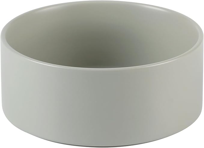 Havniva 6.1” Dog Bowl Ceramic Dog Food and Water Bowl, Durable Dog Water Bowl with Non-Slip Rubber Base Large Capacity Feeding Dishes for Small & Medium Dogs