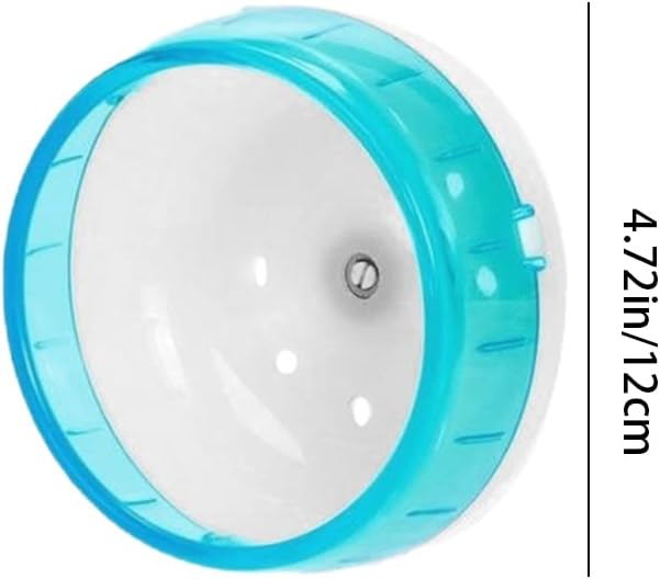 Silent Wheel Small Non-Slip Pets Running Sports Exercise Wheel for Small Animal Hamster 4.7In Diameter